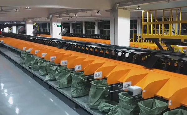 物流快遞包裹分揀機,物流快遞分揀機,DWS物流設備,高臻智能